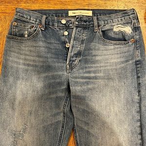 Gap vintage straight button fly jeans